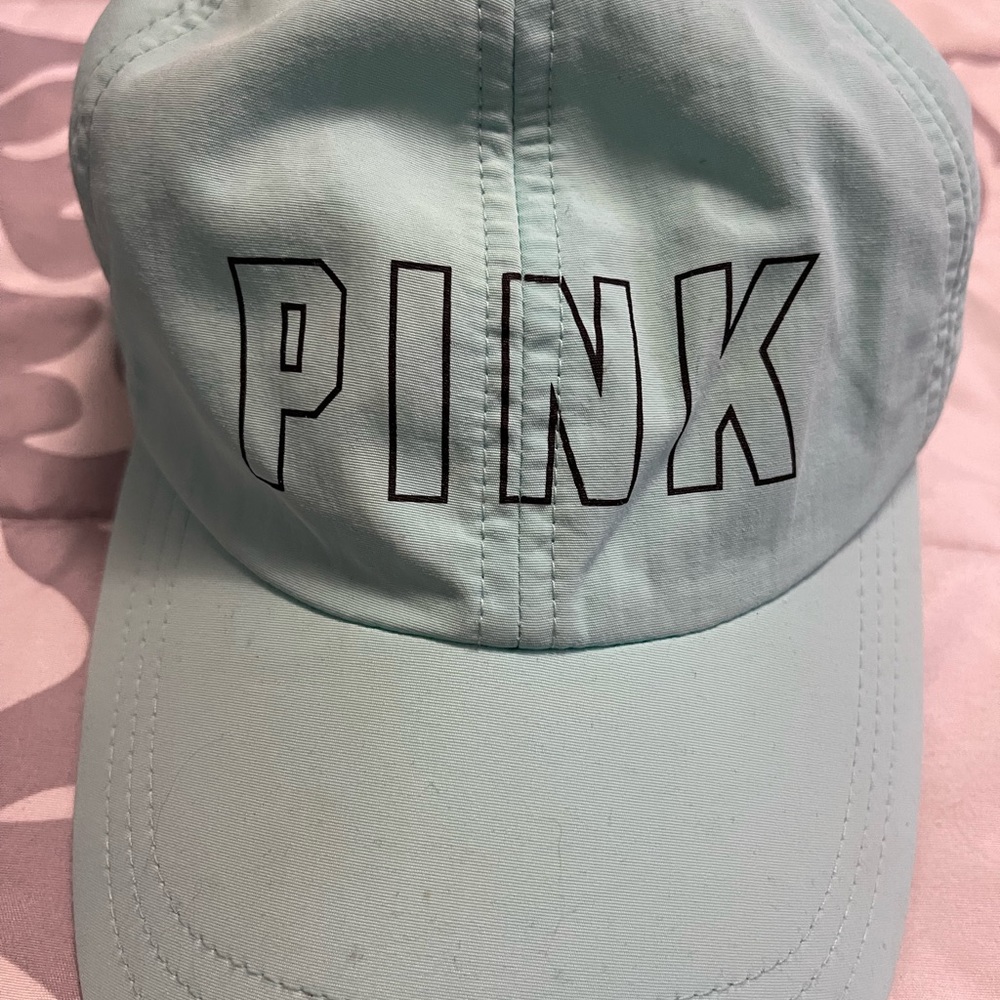 Teal Victorias Secret Pink sporty hat